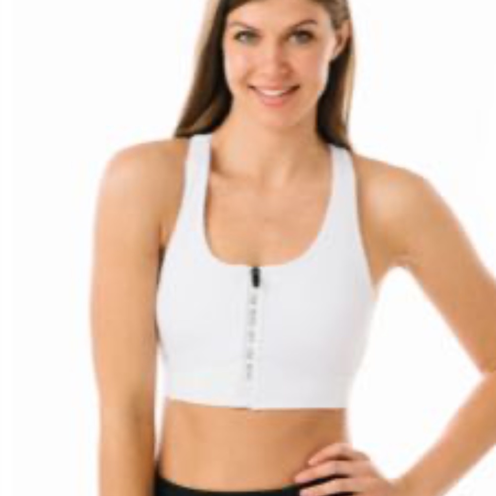 White Polka Bra Zyia